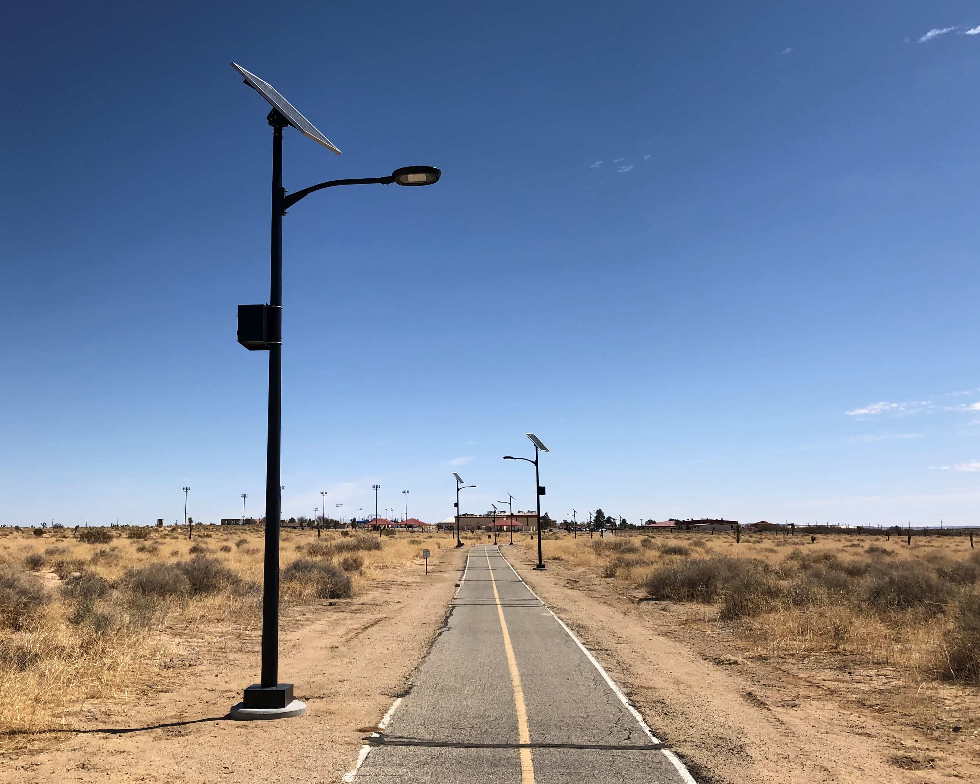 solar pathway lights image